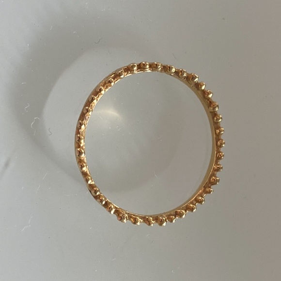 Boho Gold Stacker Ring - Picture 3 of 7